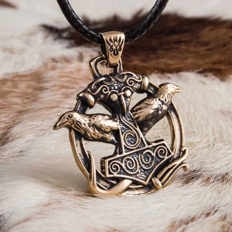 Mjolnir Pendant (Bronze) - Viking Heritage Store