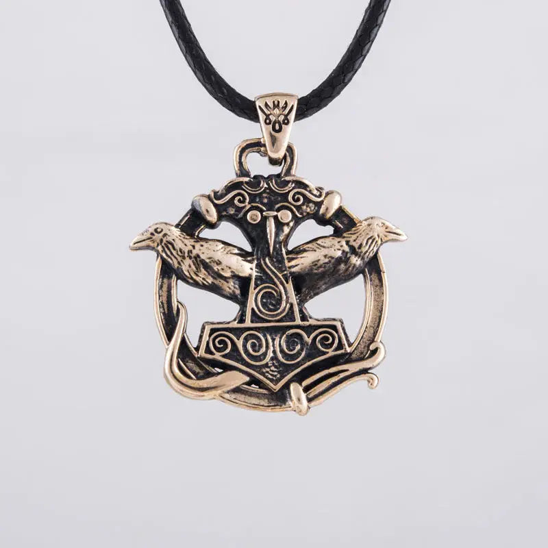 Mjolnir Pendant (Bronze) - Viking Heritage Store