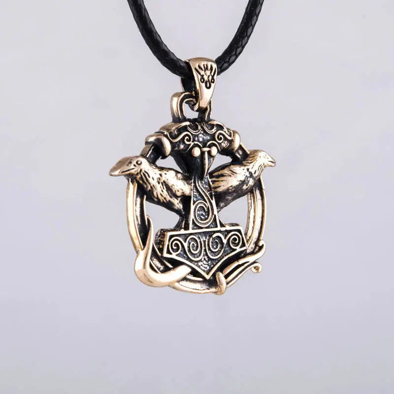 Mjolnir Pendant (Bronze) - Viking Heritage Store