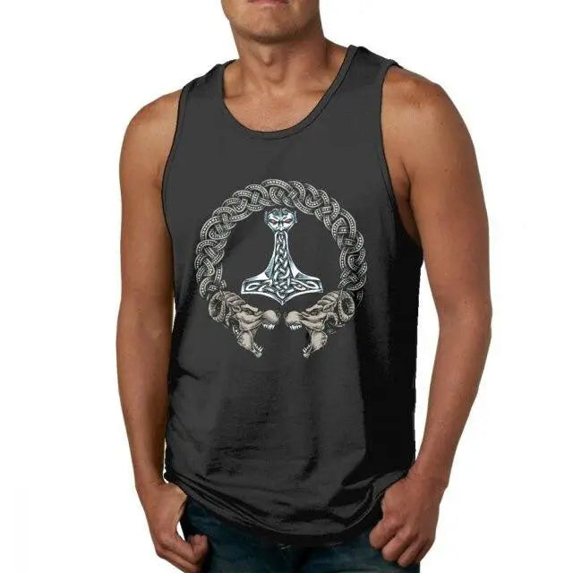 Mjolnir Tank Top - Viking Heritage Store