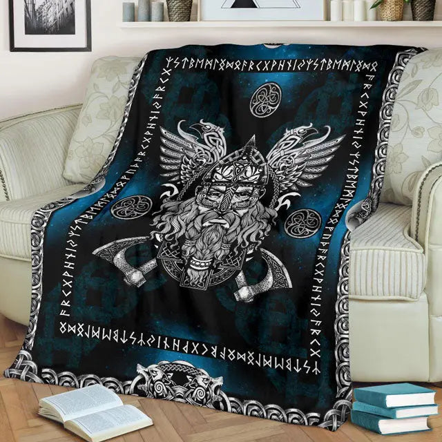 Odin Blanket - Viking Heritage Store