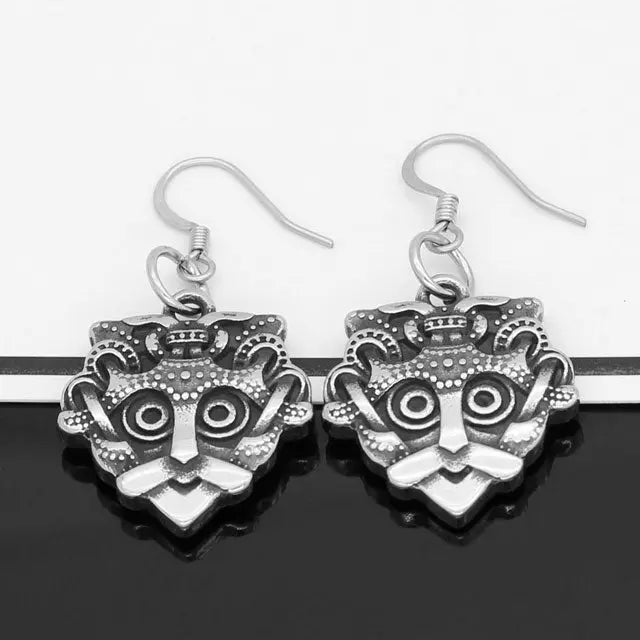 Odin Earrings - Viking Heritage Store