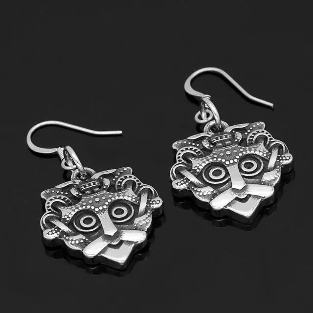 Odin Earrings - Viking Heritage Store