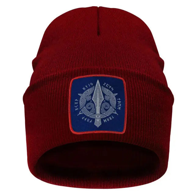 Odin Gungnir Beanie - Viking Heritage Store