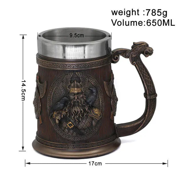 Odin Mug - Viking Heritage Store