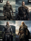 Personalized Viking Man Portrait model 1