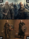 Personalized Portrait - Viking Man-Viking Heritage Store