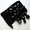 Premium Set of Black Obsidian Runestones-Viking Heritage Store