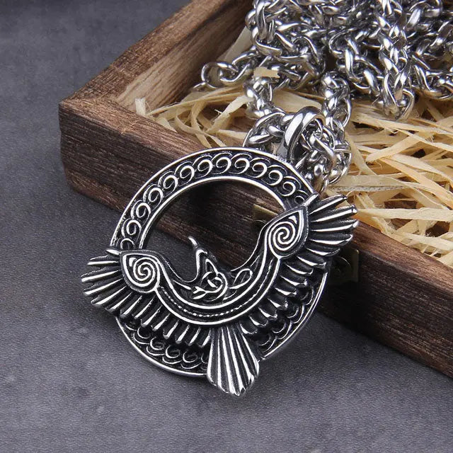 Raven Necklace - Viking Heritage Store