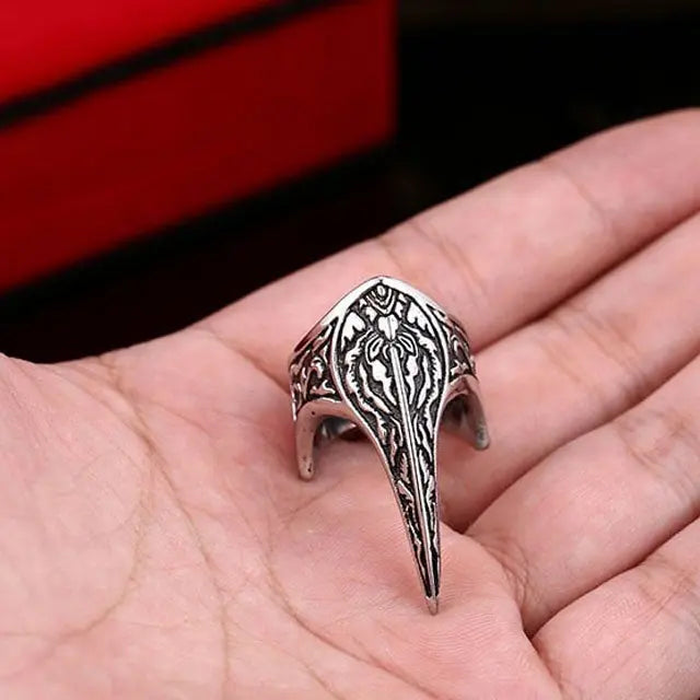 Raven ring - Viking Heritage Store