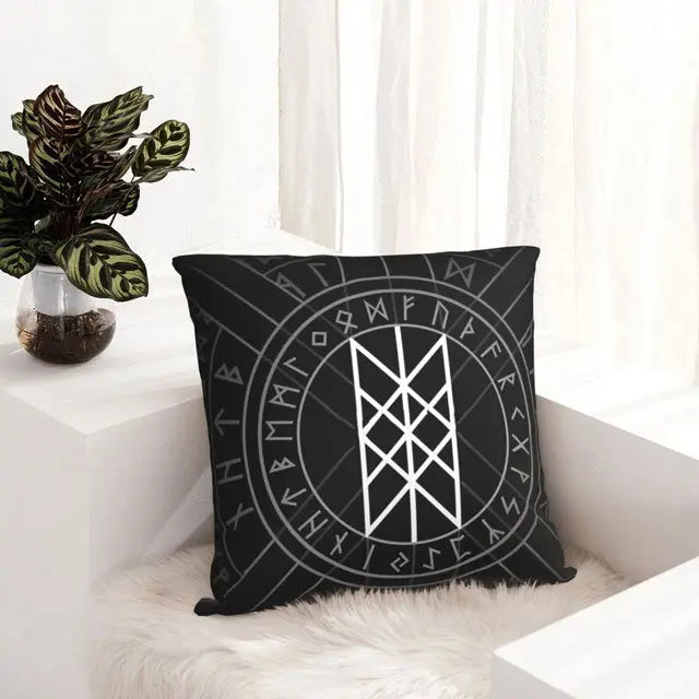 Runes Pillow Case - Viking Heritage Store