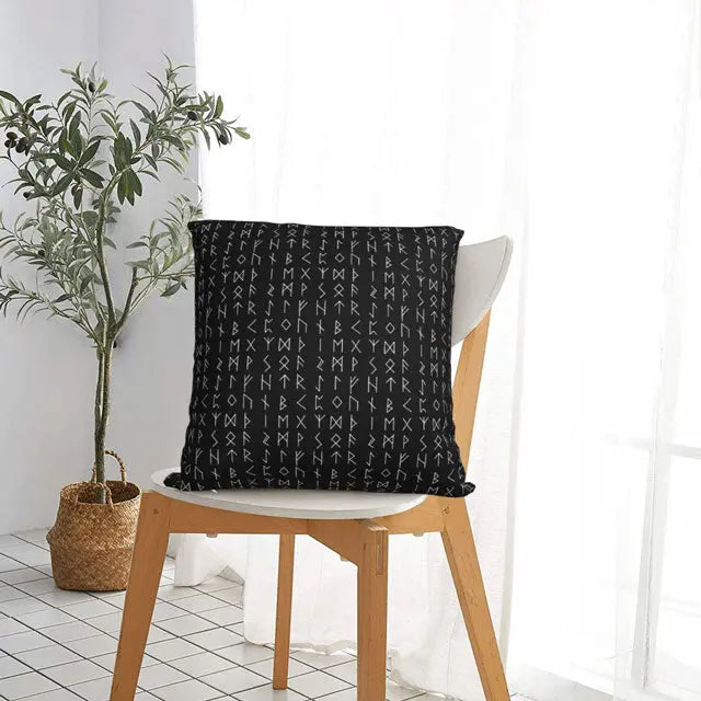 Runes Pillow Case - Viking Heritage Store