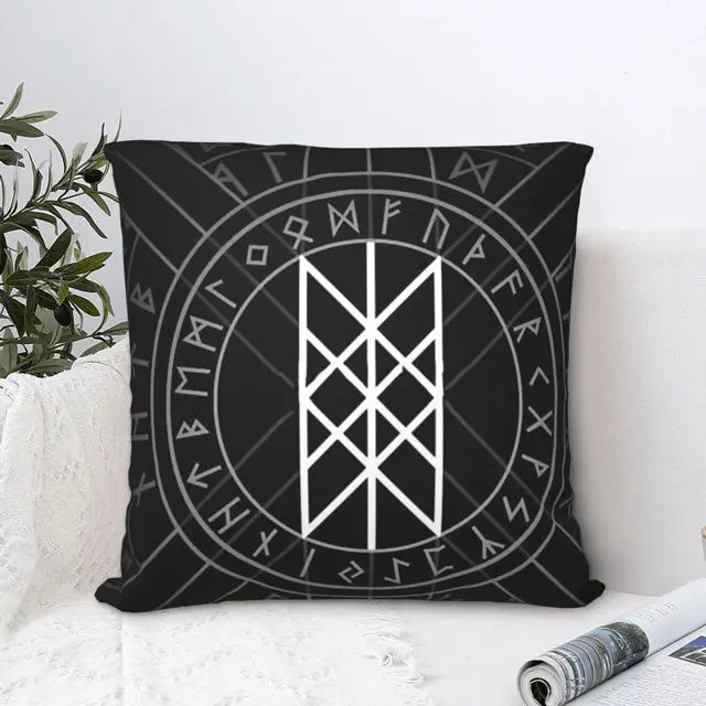 Runes Pillow Case - Viking Heritage Store