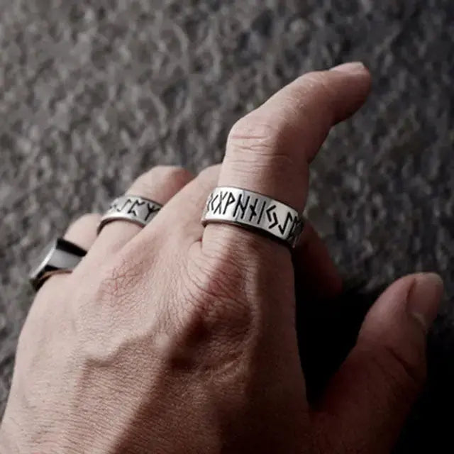 Runes Ring - Viking Heritage Store