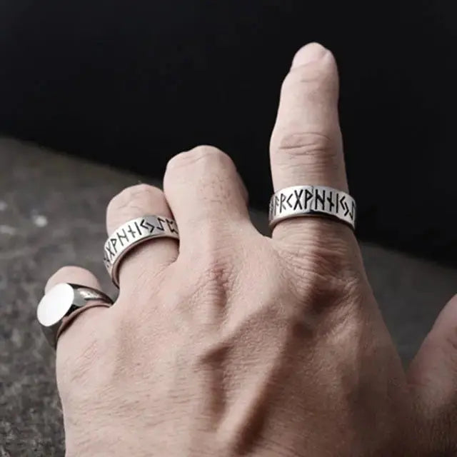 Runes Ring - Viking Heritage Store