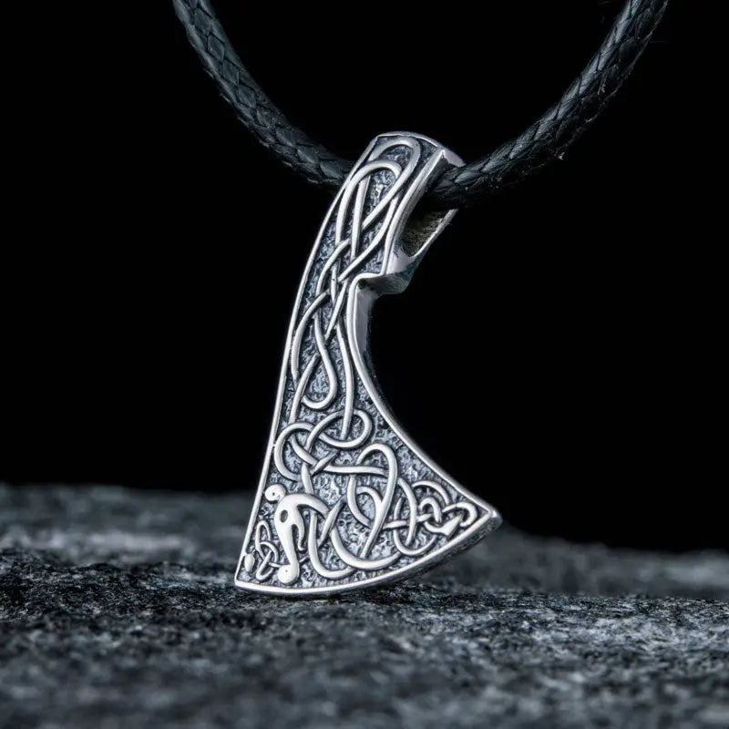 Silver Axe Necklace - Viking Heritage Store