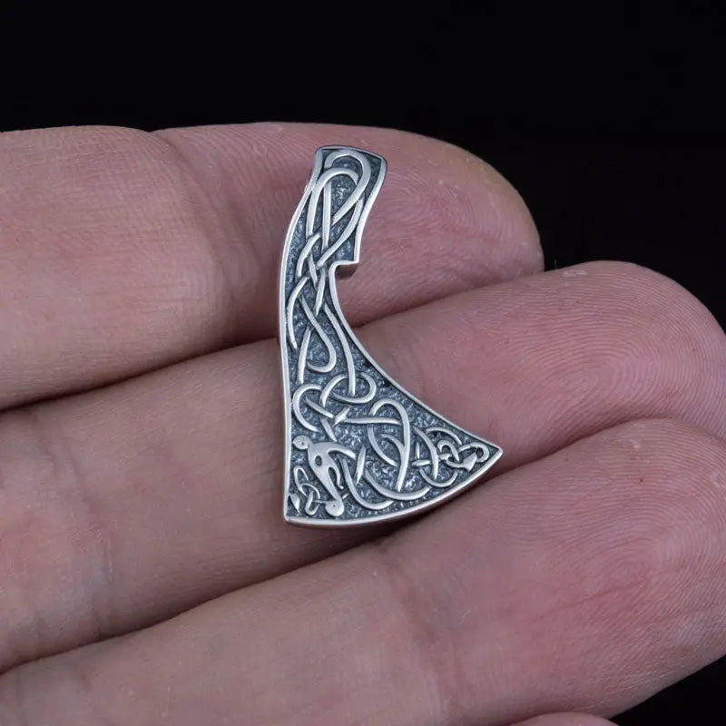 Silver Axe Necklace - Viking Heritage Store