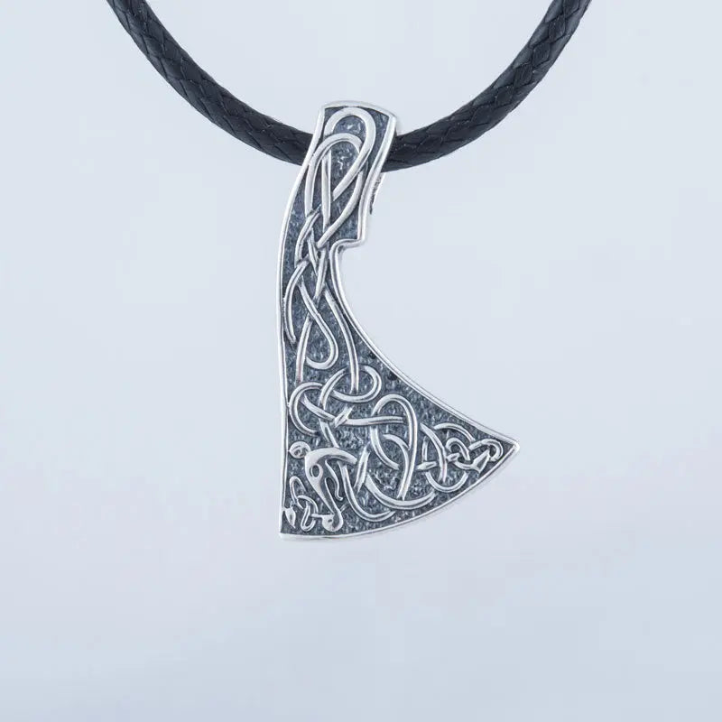 Silver Axe Necklace - Viking Heritage Store