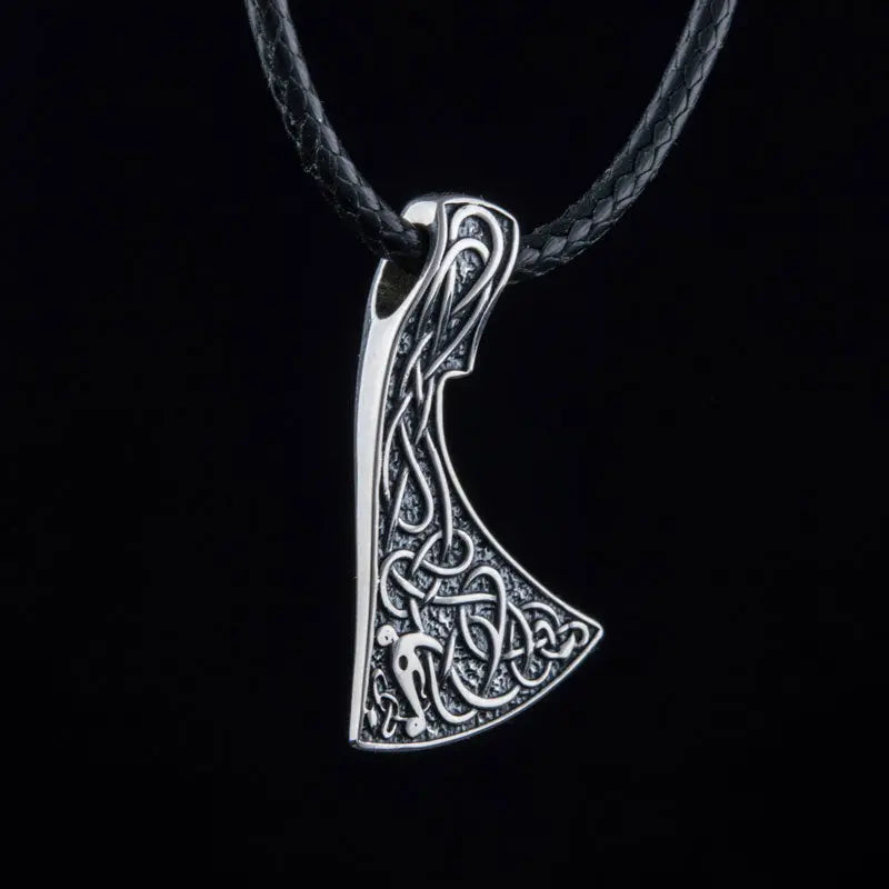 Silver Axe Necklace - Viking Heritage Store