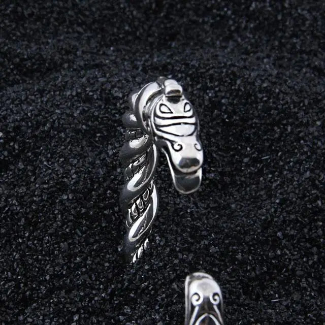 Silver Dragon Arm Ring - Viking Heritage Store