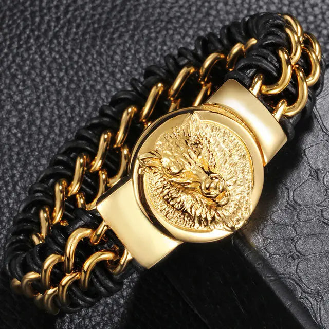 Skoll Bracelet - Viking Heritage Store