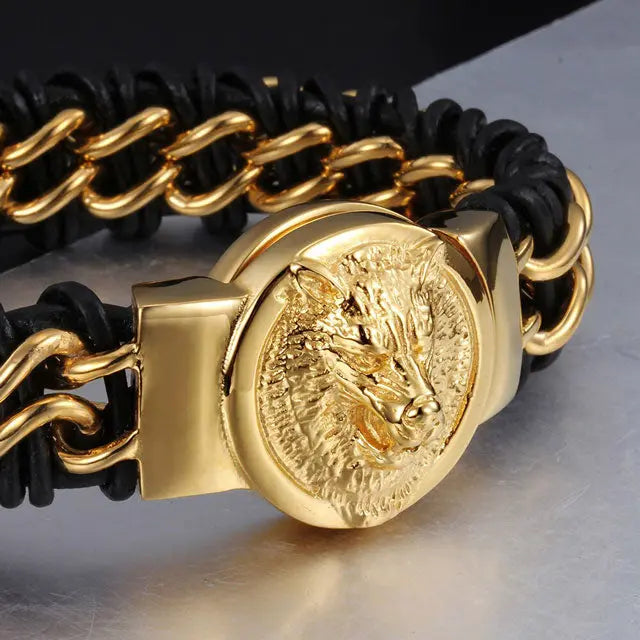 Skoll Bracelet - Viking Heritage Store