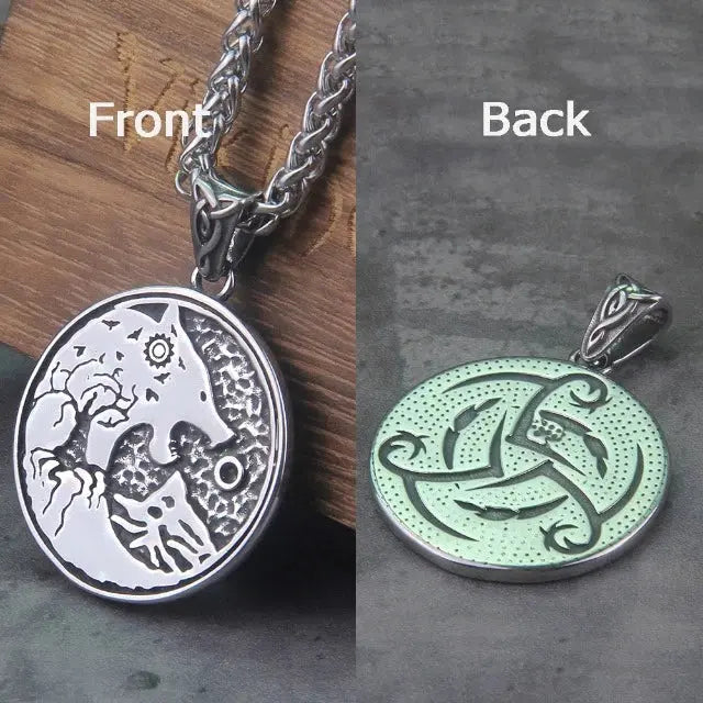 Skoll Necklace - Viking Heritage Store