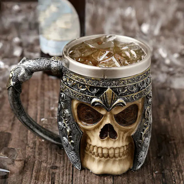 Skull Coffee Mug - Viking Heritage Store