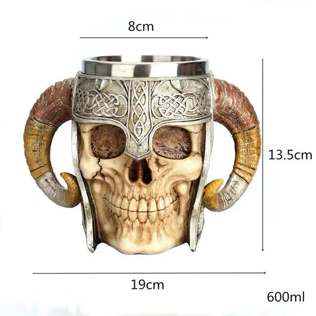 Skull Mug - Viking Heritage Store