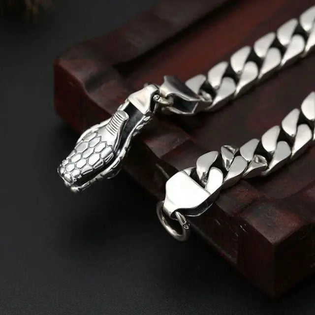 Snake Bracelet Mens - Viking Heritage Store