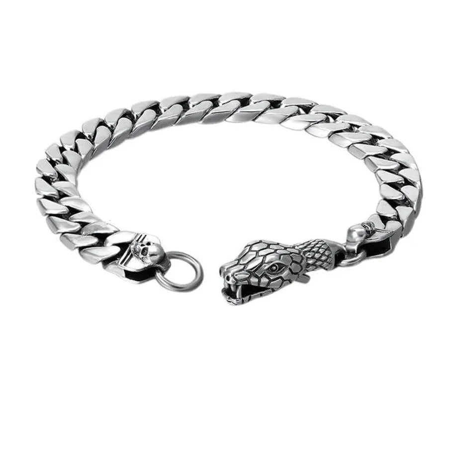 Snake Bracelet Mens - Viking Heritage Store