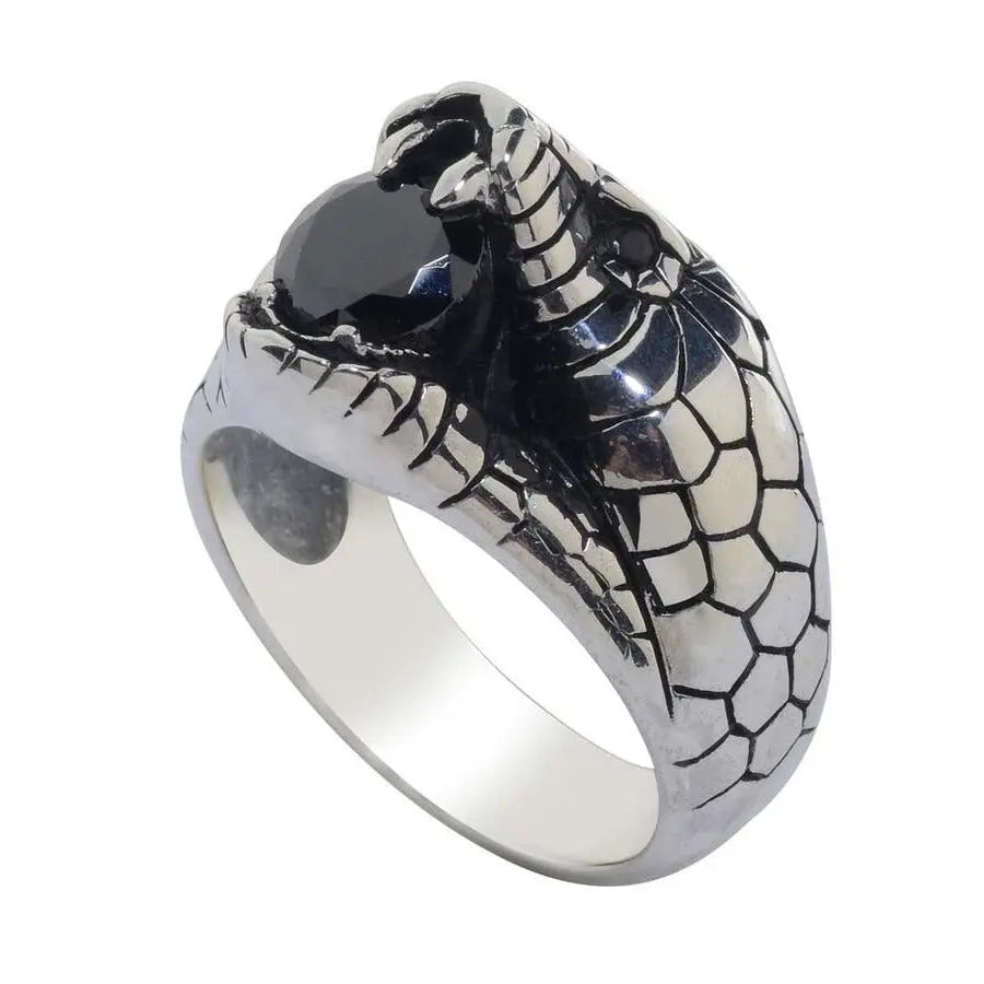 Snake Ring Sterling Silver - Viking Heritage Store