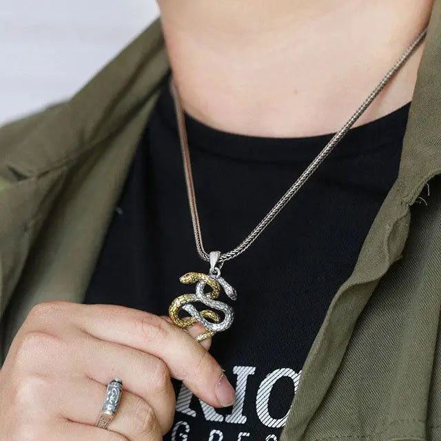 Snakes Necklace - Viking Heritage Store