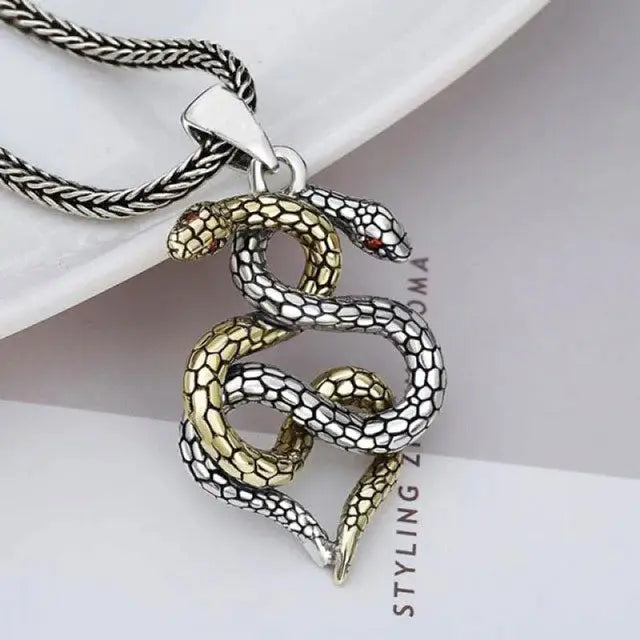 Snakes Necklace - Viking Heritage Store