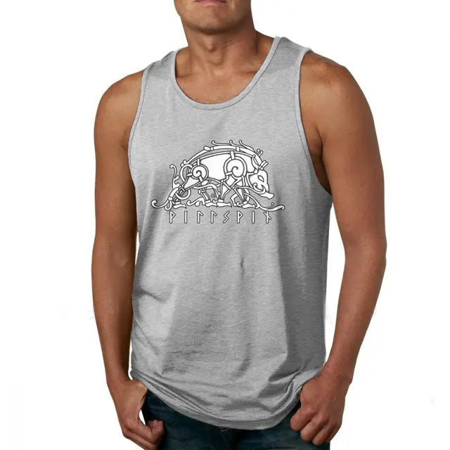 Tanngrisnir Tank Top - Viking Heritage Store