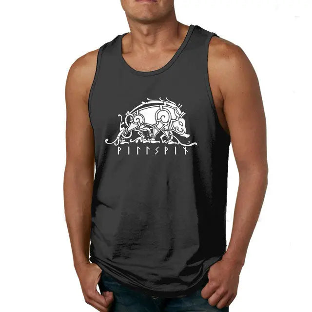 Tanngrisnir Tank Top - Viking Heritage Store