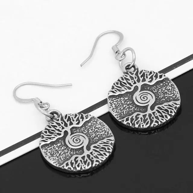 Tree of Life Earrings - Viking Heritage Store