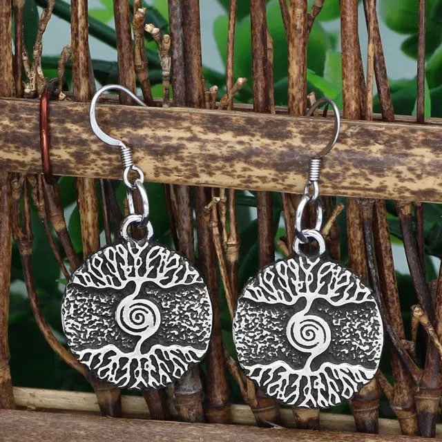 Tree of Life Earrings - Viking Heritage Store