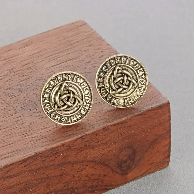 Triquetra Earrings - Viking Heritage Store