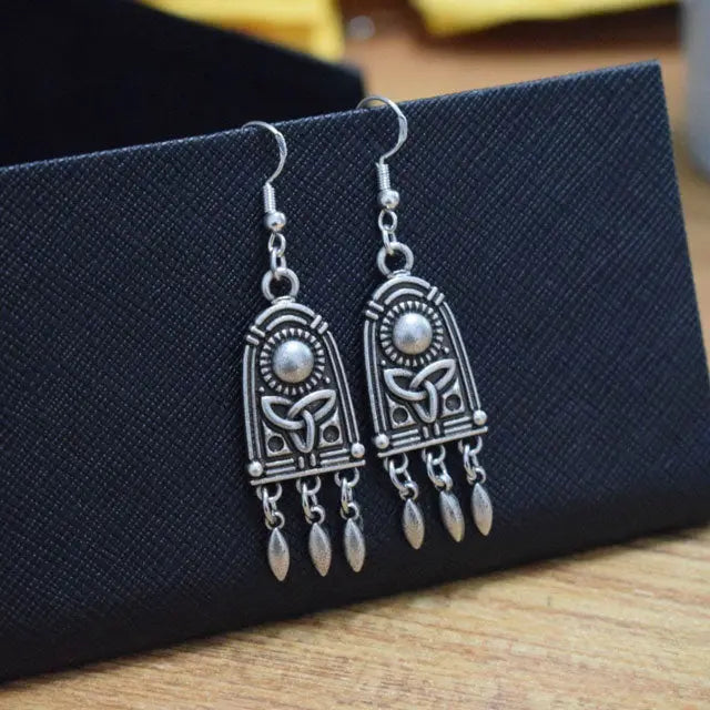 Triskel Earrings - Viking Heritage Store