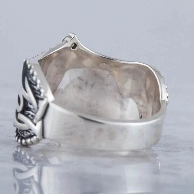 Triskele Ring (Silver) - Viking Heritage Store