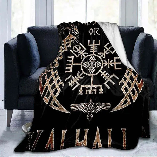 Valhalla Blanket - Viking Heritage Store