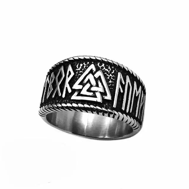 Valknut Ring - Viking Heritage Store