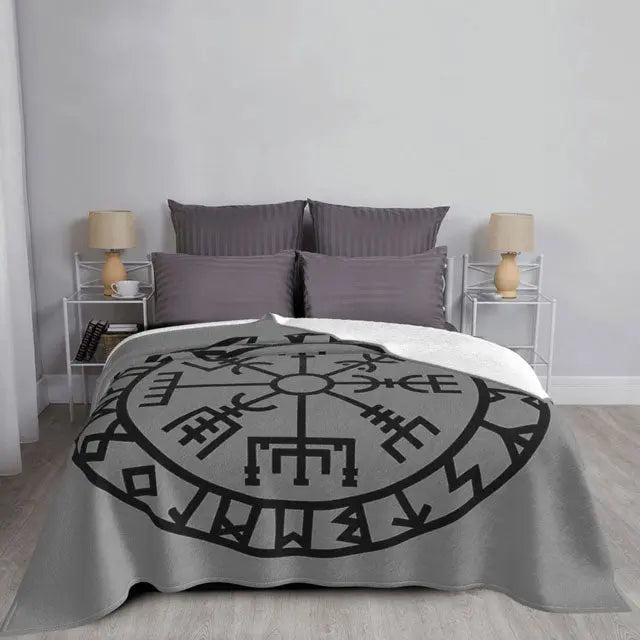 Vegvisir Blanket - Viking Heritage Store