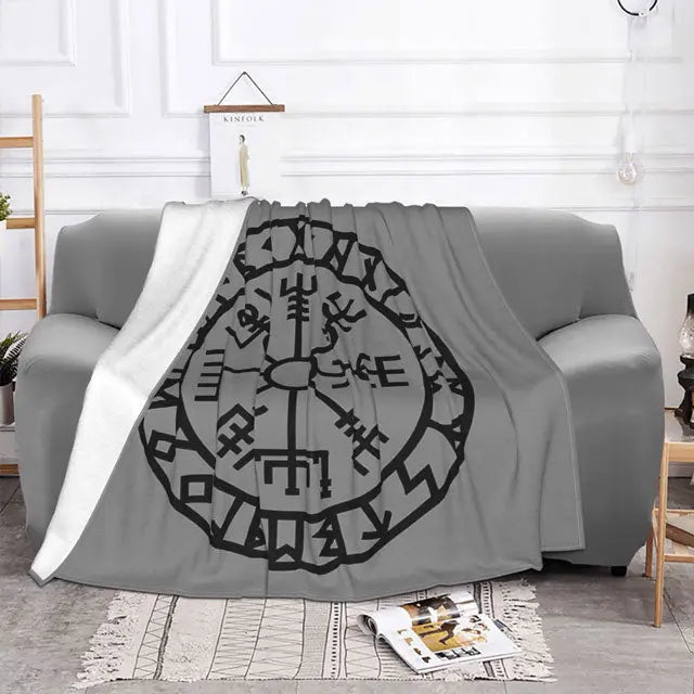 Vegvisir Blanket - Viking Heritage Store