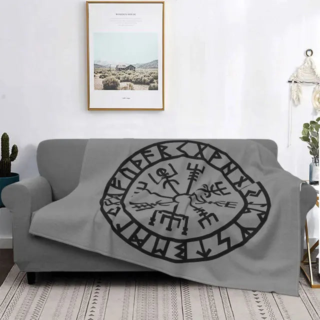 Vegvisir Blanket - Viking Heritage Store