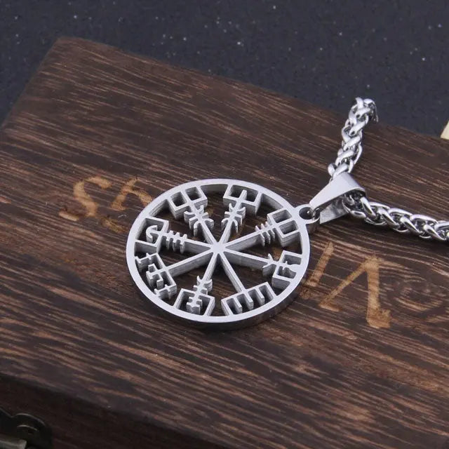 Vegvísir Pendant - Viking Heritage Store