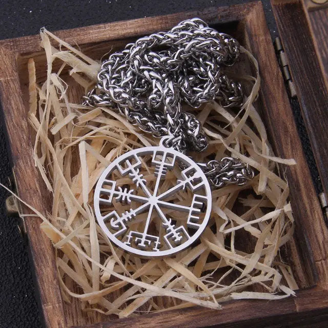 Vegvísir Pendant - Viking Heritage Store