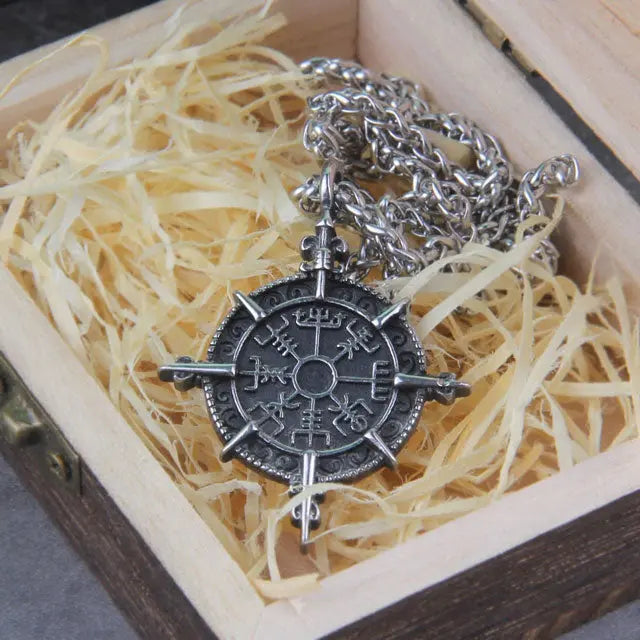 Viking Compass Necklace - Viking Heritage Store