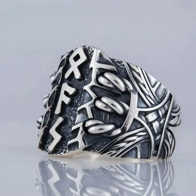 Viking Runes Ring - Viking Heritage Store